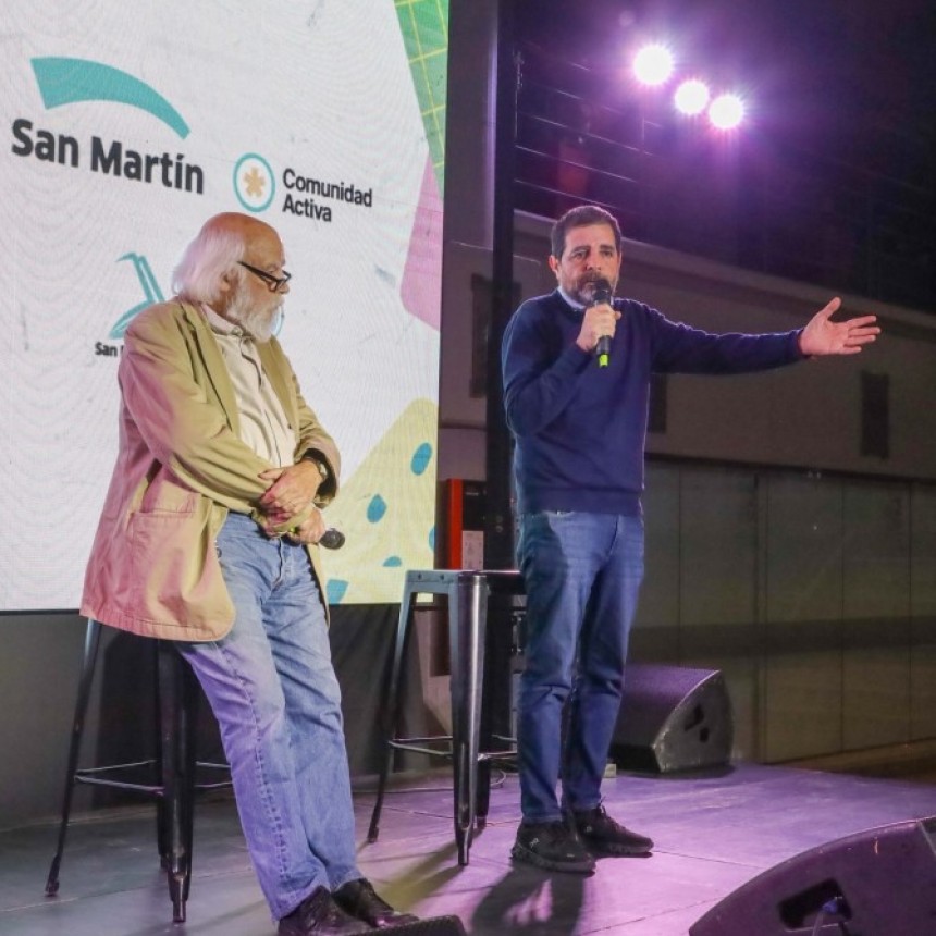  FERNANDO MOREIRA INAUGURÓ LA 4° EDICIÓN DE LA FERIA DEL LIBRO SAN MARTÍN LEE