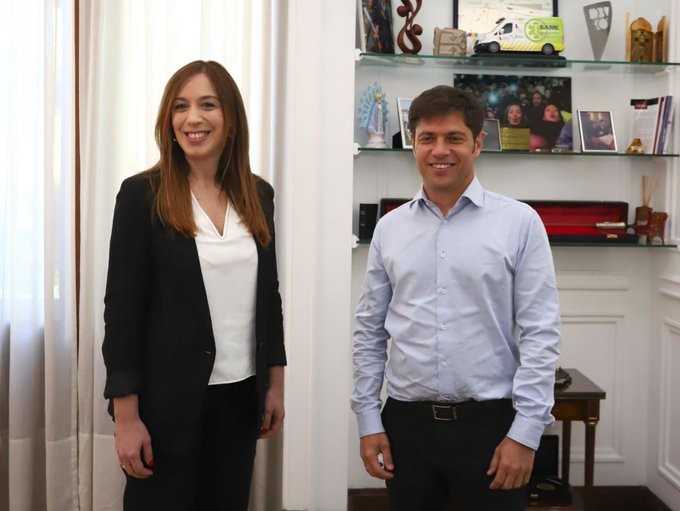 KICILLOF SE REUNIÓ CON VIDAL: 