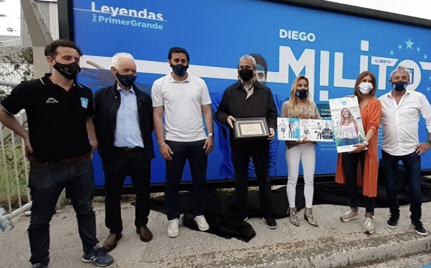 RACING PRESENTÓ LAS NUEVAS OBRAS Y LOS NUEVOS TERRENOS EN LA ZONA DEL CILINDRO