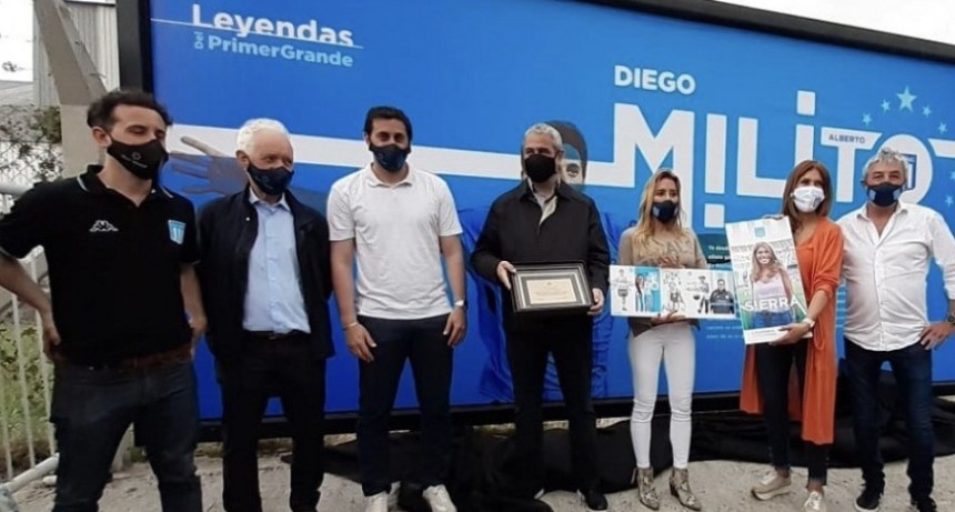 RACING PRESENTÓ LAS NUEVAS OBRAS Y LOS NUEVOS TERRENOS EN LA ZONA DEL CILINDRO