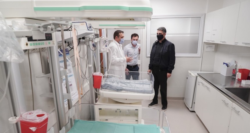 JORGE MACRI RECORRIÓ LA MATERNIDAD SANTA ROSA
