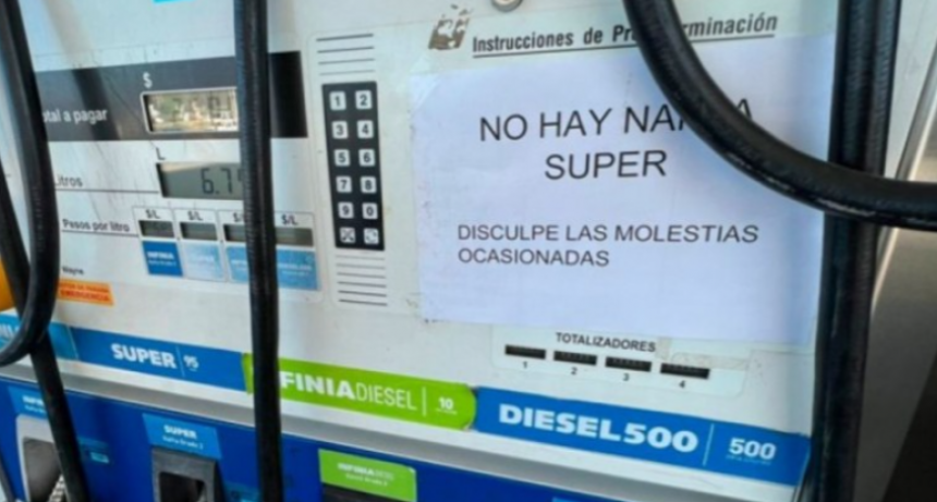 EL FALTANTE DE COMBUSTIBLES SE SINTIÓ FUERTE EN MAR DEL PLATA Y EL RESTO DE LA COSTA ATLÁNTICA