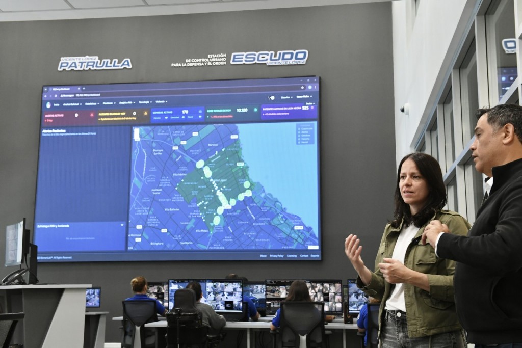  VICENTE LÓPEZ AMPLÍA SU ANILLO DIGITAL PARA MONITOREAR TODOS LOS ACCESOS AL DISTRITO