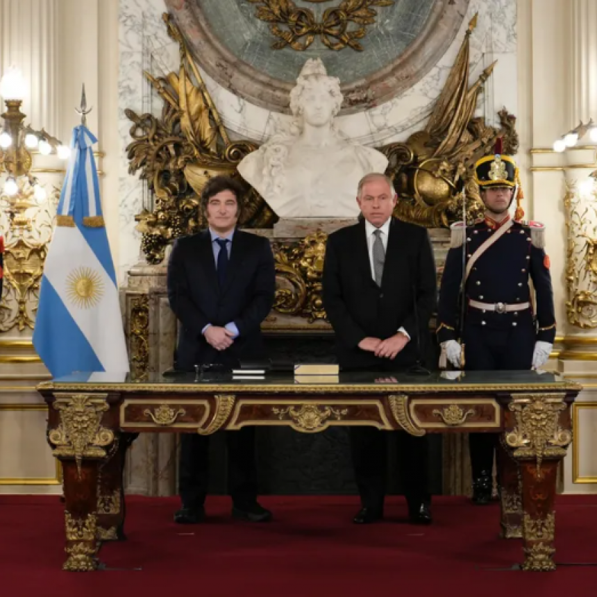 EL CANCILLER GERARDO WERTHEIN LE PRESENTÓ SU RENUNCIA A JAVIER MILEI