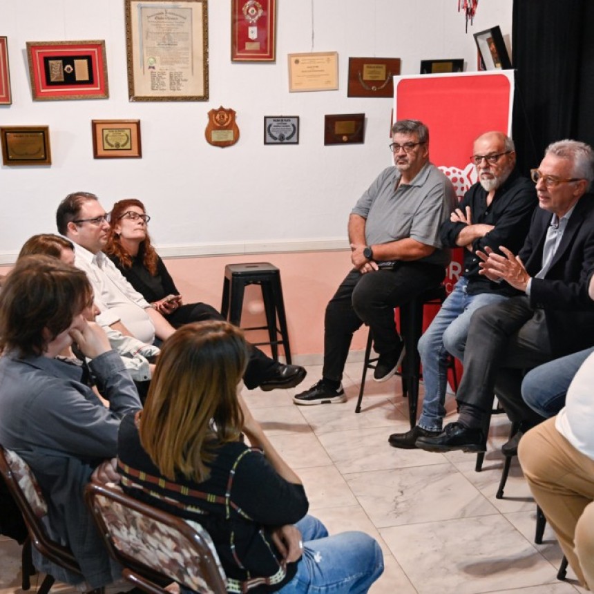 JULIO ZAMORA SE REUNIÓ CON COMERCIANTES DE GENERAL PACHECO PARA DIALOGAR SOBRE LAS NECESIDADES Y PROYECCIONES DE LA CIUDAD