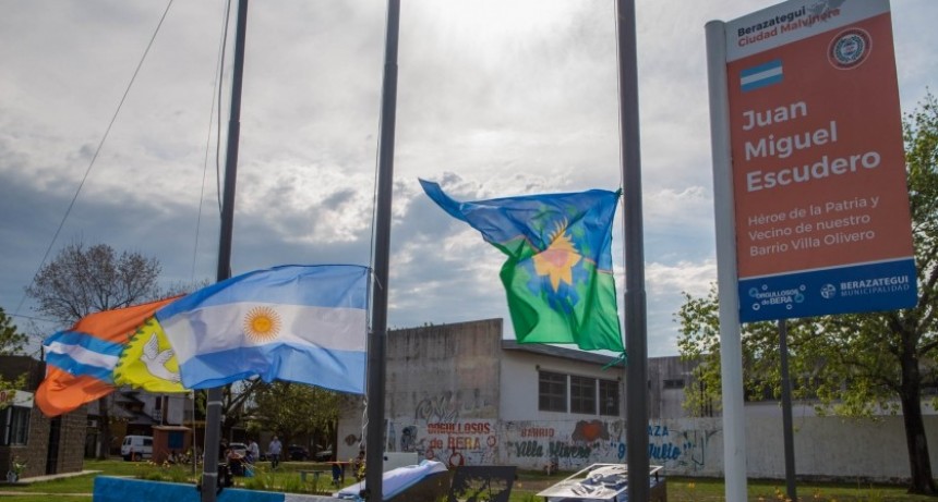 HOMENAJE A HÉROES DE MALVINAS