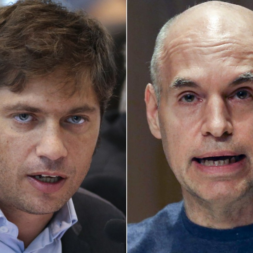 AXEL KICILLOF Y HORACIO RODRIGUEZ LARRETA MANTUVIERON UNA REUNIÓN