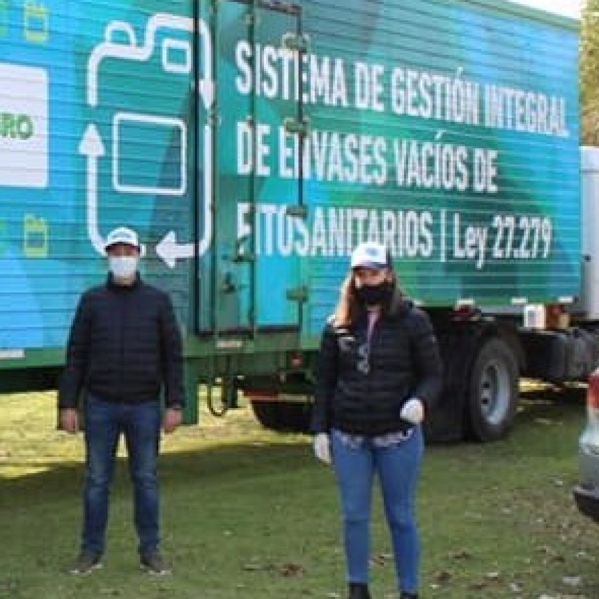 EN ARRECIFES EN 45 DÍAS SE RETIRARON DEL MEDIOAMBIENTE 19.096 ENVASES DE AGROQUÍMICOS
