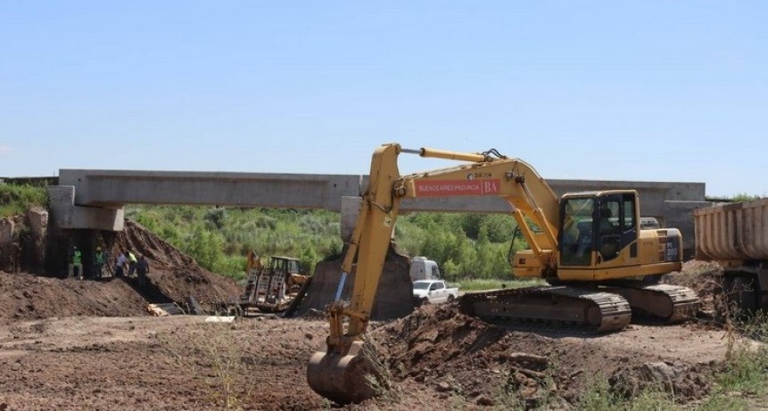 EXALTACIÓN DE LA CRUZ: NUEVA ETAPA DE OBRAS EN EL PUENTE DEL FFCC MITRE