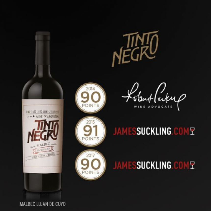 DESTACADA VALORACIÓN INTERNACIONAL DEL MALBEC DE LA BODEGA TINTO NEGRO