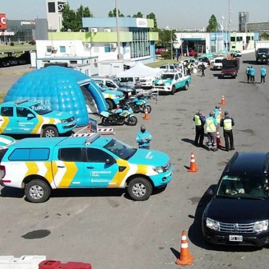 COMENZARON LOS CONTROLES EN RUTAS Y TERMINALES POR FIN DE SEMANA LARGO