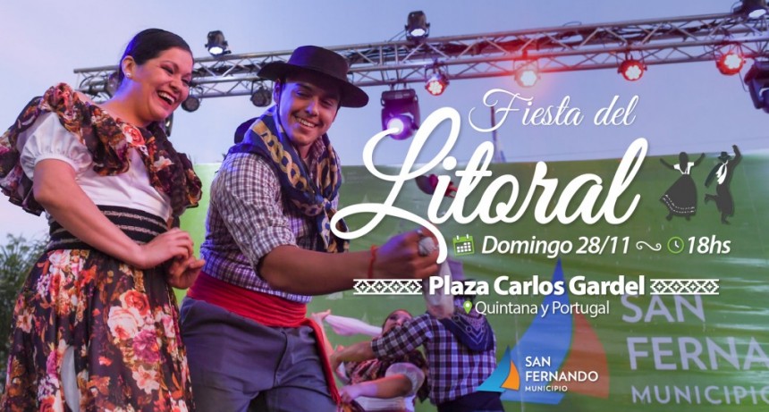 ESTE DOMINGO, VUELVE LA FIESTA DEL LITORAL A LA PLAZA ‘CARLOS GARDEL’ DE VIRREYES