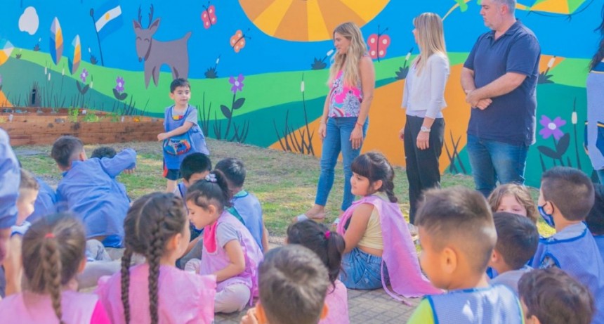 SAN FERNANDO RENOVÓ LOS PATIOS DE JUEGOS DE LOS JARDINES DE INFANTES N°928 Y 929