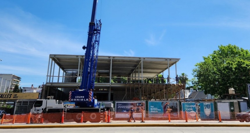 AVANZA LA OBRA DE EL NUEVO CENTRO DE MONITOREO DE ÚLTIMA TECNOLOGÍA EN VICENTE LÓPEZ