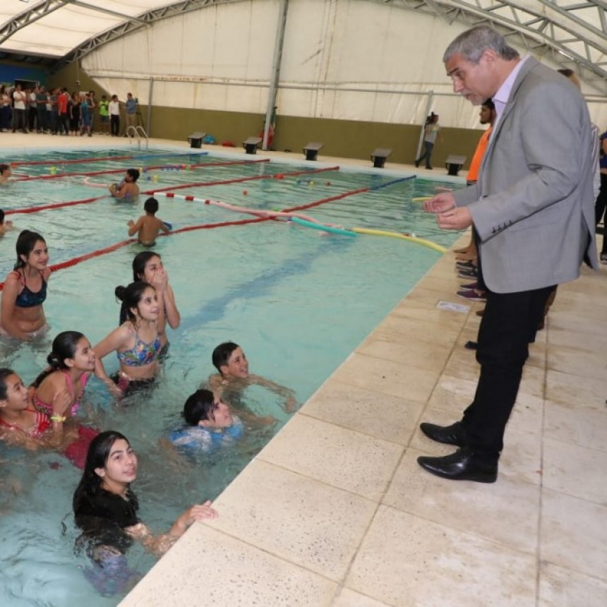 NUEVA PILETA CLIMATIZADA EN EL POLIDEPORTIVO DELFO CABRERA