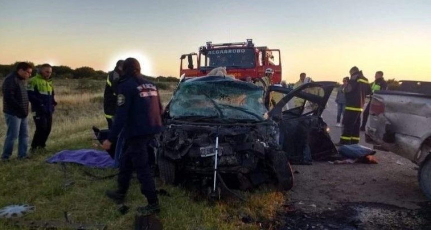 TRIPLE CHOQUE EN LA RUTA 22: SIETE MUERTOS, TRES DE ELLOS MENORES 