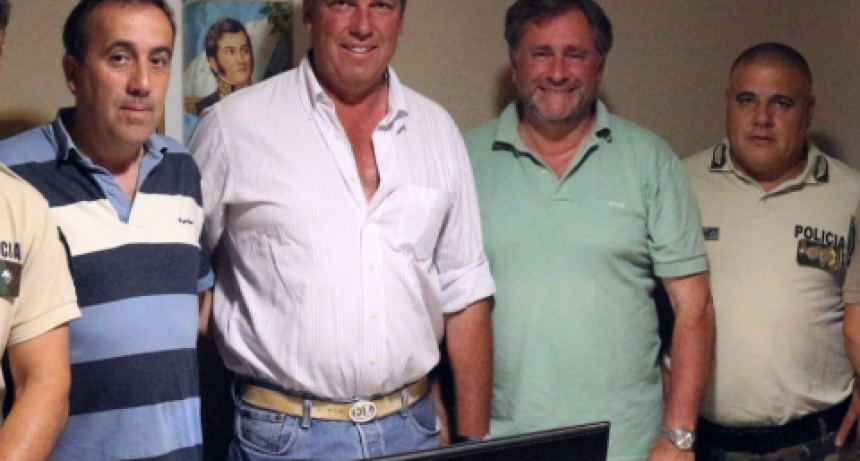 EN SUIPACHA LA PATRULLA RURAL TIENE NUEVO NUEVO COMISARIO. WALTER SANTOLLINI