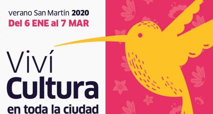LA PROPUESTA CULTURAL DE SAN MARTÍN PARA EL VERANO 2020
