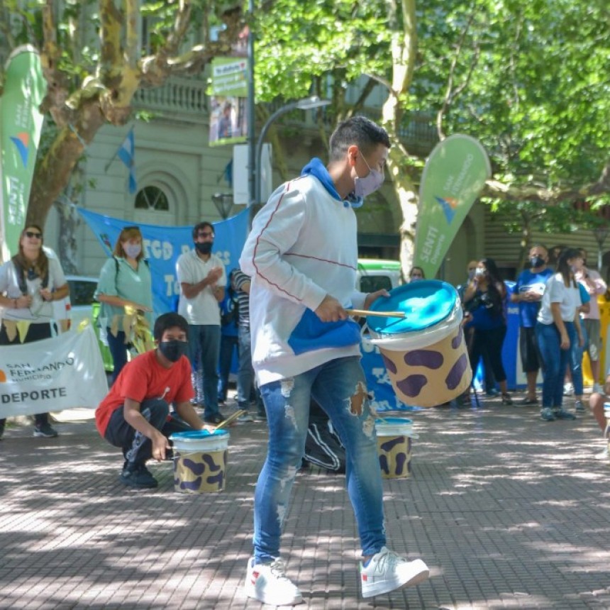SAN FERNANDO REALIZÓ UNA MUESTRA DE ACTIVIDADES DEPORTIVAS POR EL DÍA DE LAS PERSONAS CON DISCAPACIDAD
