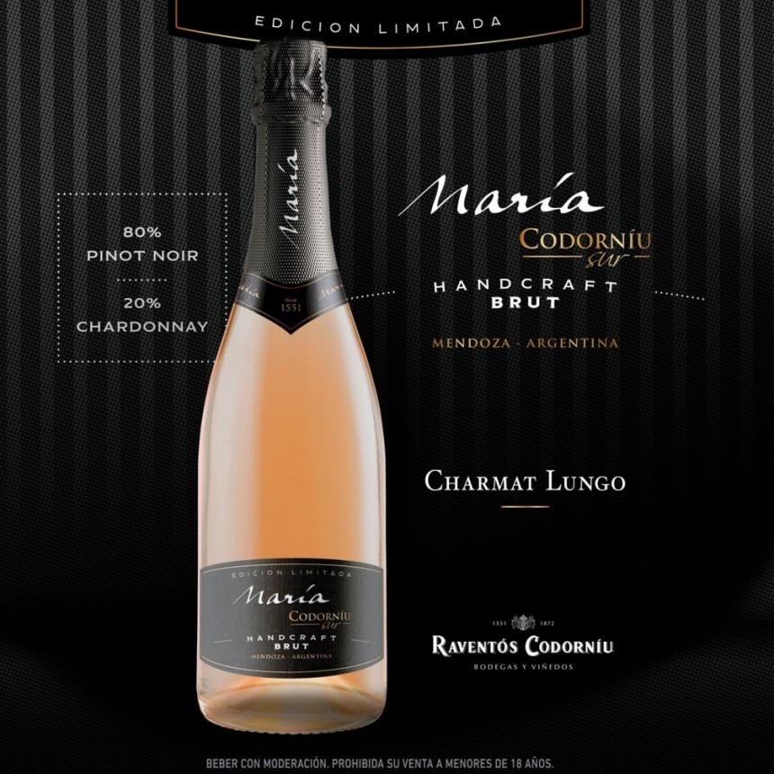 SEPTIMA PRESENTA UNA EDICIÓN LIMITADA DE SUS VINOS ESPUMOSOS MARÍA CODORNÍU HANDCRAFT