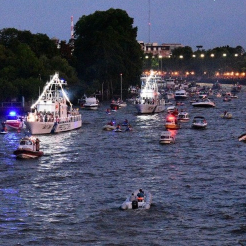 TIGRE SE PREPARA PARA VIVIR LA CELEBRACIÓN DEL DÍA DE LA VIRGEN CON LA PROCESION NAUTICA.