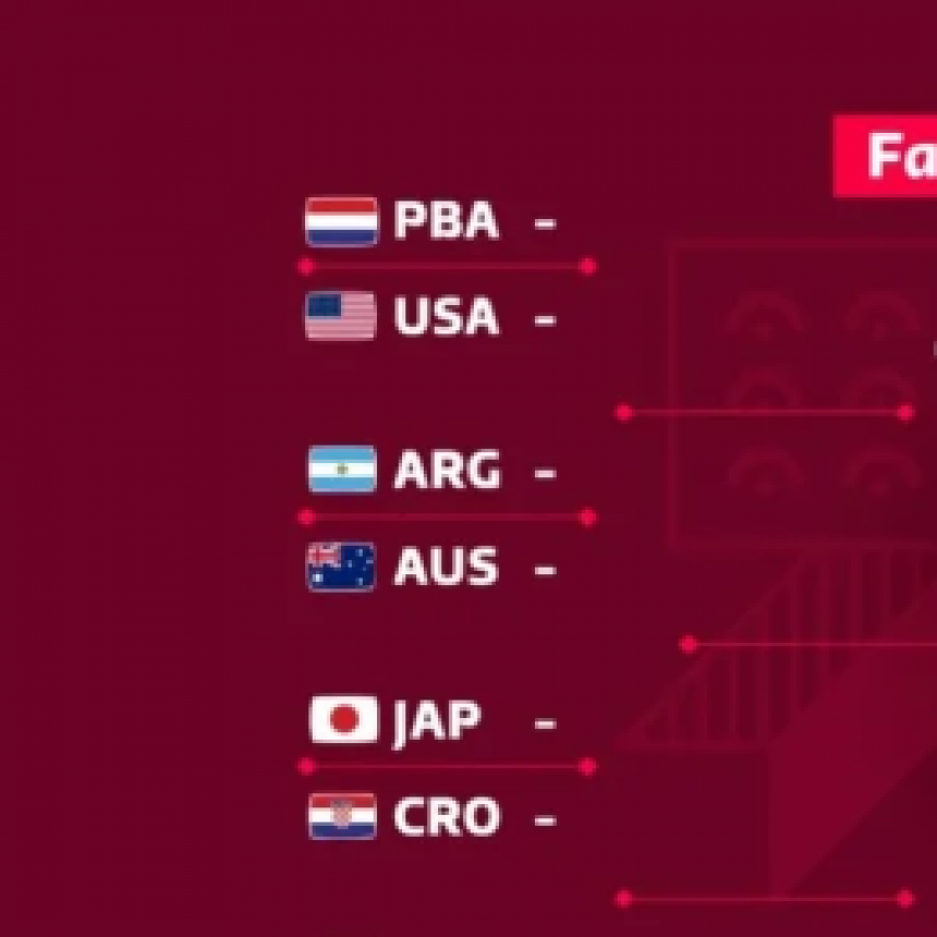 TODOS LOS CRUCES: ASÍ QUEDÓ EL CUADRO DE OCTAVOS DE FINAL DE QATAR 2022