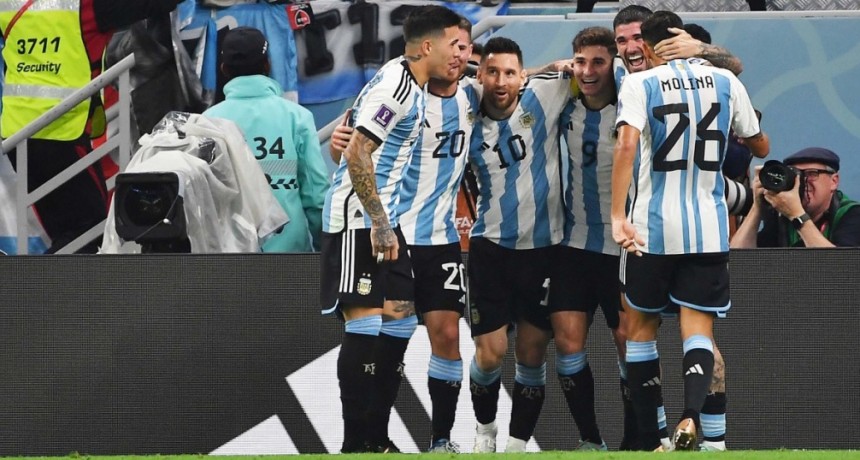 ARGENTINA VENCIÓ A AUSTRALIA Y AVANZÓ A LOS CUARTOS DE FINAL DEL MUNDIAL