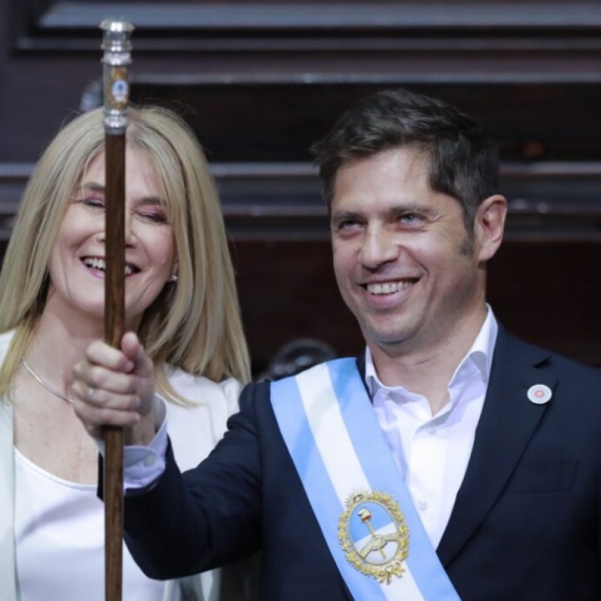 JURÓ AXEL KICILLOF Y LE MANDÓ UN MENSAJE A MILEI: “LO QUE FALTA NO SE CONSIGUE NI CON MOTOSIERRA NI AJUSTE”