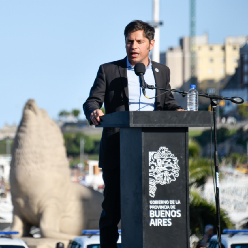 KICILLOF: “ESTE GOBIERNO VA A ACOMPAÑAR A UN PUEBLO QUE NECESITA TRABAJO, PRODUCCIÓN, INGRESOS Y DISFRUTAR DE SUS VACACIONES”
