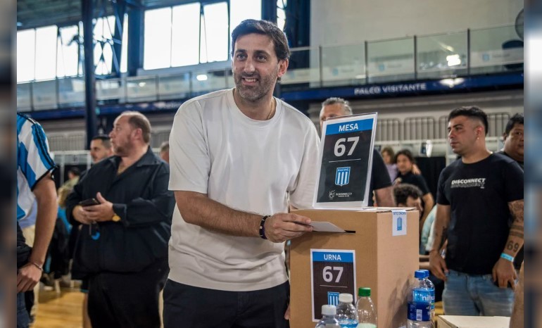 DIEGO MILITO ES EL NUEVO PRESIDENTE DE RACING
