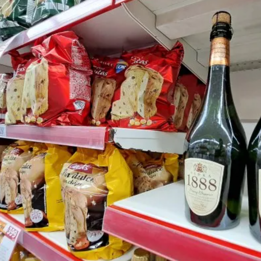 LA CANASTA NAVIDEÑA SE ENCARECIÓ UN 27% EN 2025