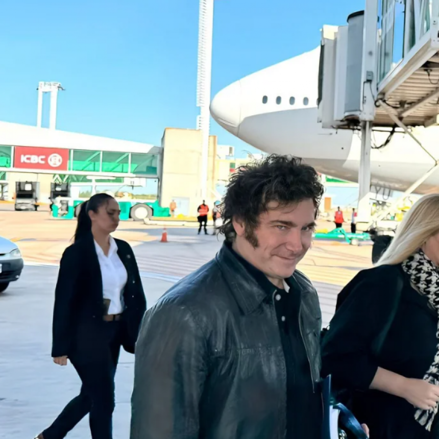 MILEI PARTIÓ A NORUEGA PARA ASISTIR A LA ENTREGA DEL NOBEL DE LA PAZ A MARÍA CORINA MACHADO